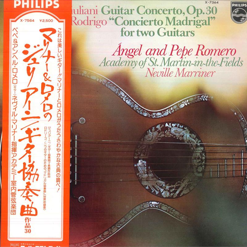 LP Record PEPE ROMEROACADEMY OF ST. MARTINI Giuliani Guiter Concerto Op.30rod X7564 PHILIPS 1975 Japan Obi Classical Used
LP Record PEPE ROMEROACADEMY OF ST. MARTINI Giuliani Guiter Concerto Op.30rod X7564 PHILIPS 1975 Japan Obi Classical Used