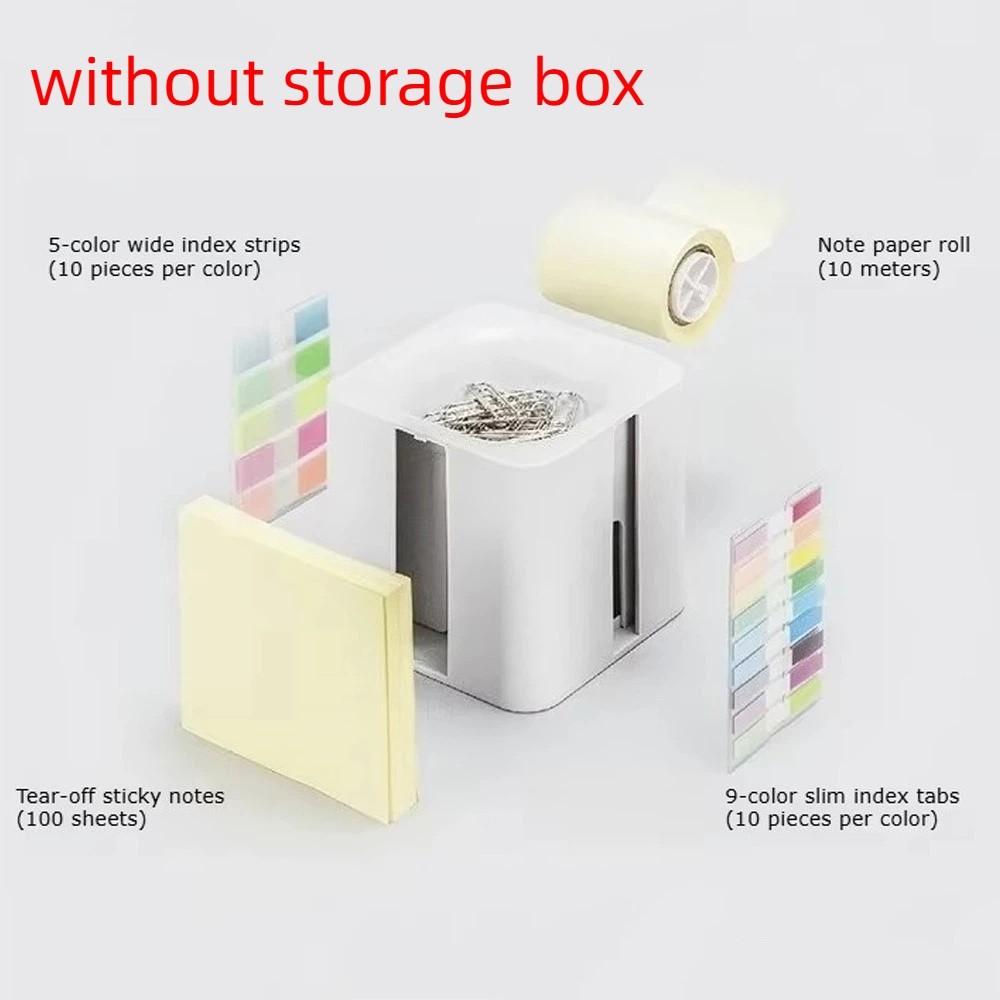 5-in-1 Sticky Note Dispenser Magnetic Paperclip Absorb Efficient Desktop Note Holder Plastic Space-Saving Page Marker Case Home
5-in-1 Sticky Note Dispenser Magnetic Paperclip Absorb Efficient Desktop Note Holder Plastic Space-Saving Page Marker Case Home