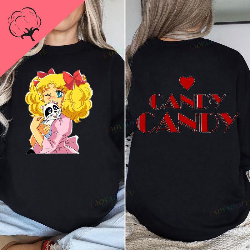 Кавайная футболка с принтом конфет Streetwear Харадзюку Мультяшная Мода Стиль Девушки Сёдзё Одежда С коротким рукавом Повседневная Женская Графические футболки S
Кавайная футболка с принтом конфет Streetwear Харадзюку Мультяшная Мода Стиль Девушки Сёдзё Одежда С коротким рукавом Повседневная Женская Графические футболки S