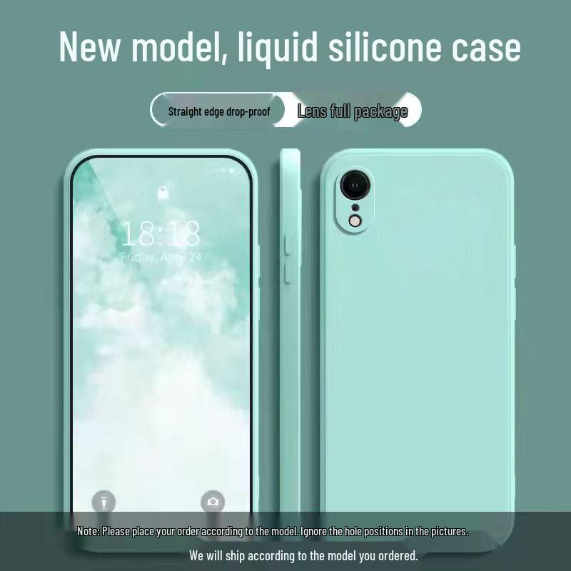 Apple XR Liquid Silicone Case: Anti-Drop, Full Coverage, Solid Color, Skin-Friendly Protective Cover Apple XR
Apple XR Liquid Silicone Case: Anti-Drop, Full Coverage, Solid Color, Skin-Friendly Protective Cover Apple XR