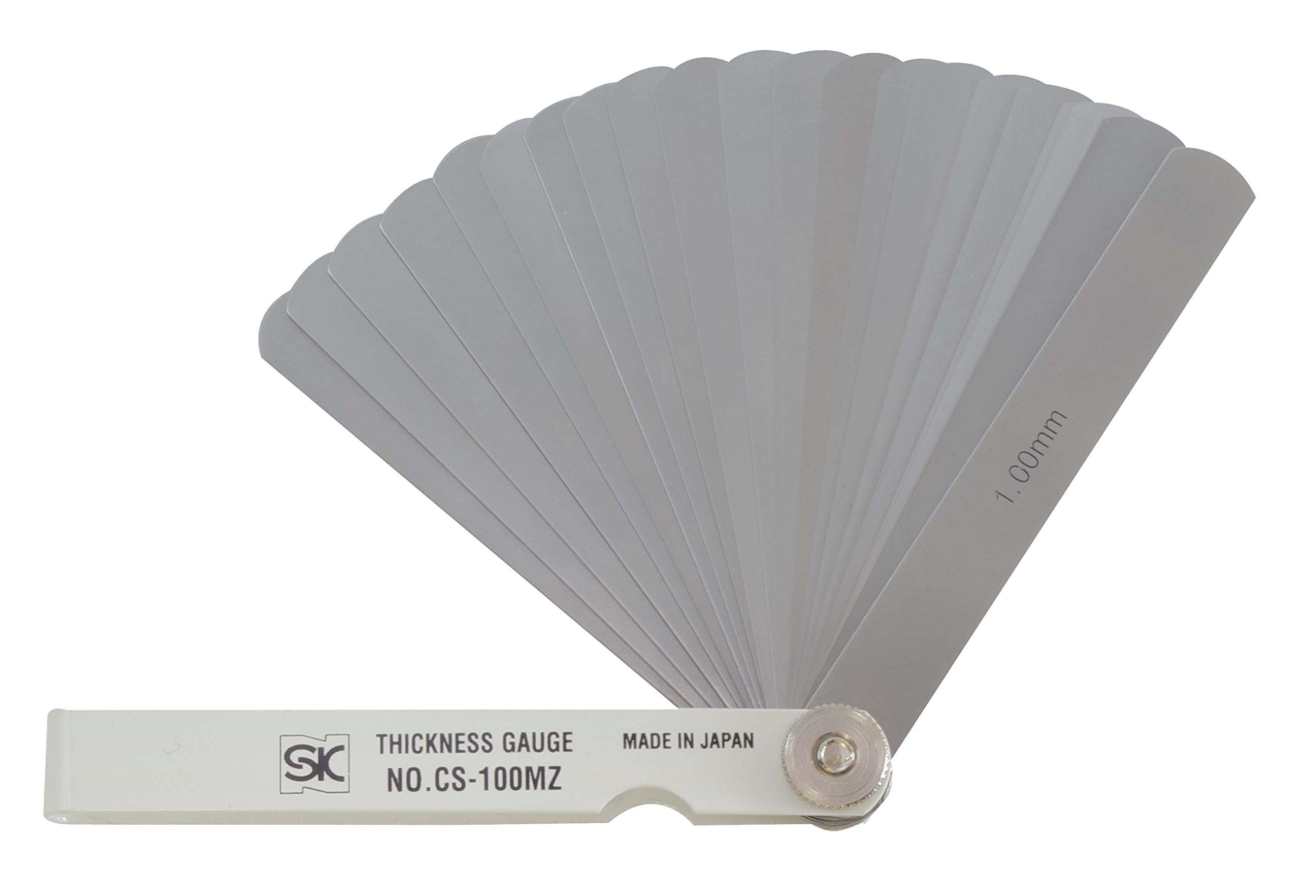 Niigata Seiki SK Made in Japan Thickness Gauge Color Sleeve Type White 25 Pieces 100mm (Gap Gauge) CS-100MZ 0.03-1.00mm
Niigata Seiki SK Made in Japan Thickness Gauge Color Sleeve Type White 25 Pieces 100mm (Gap Gauge) CS-100MZ 0.03-1.00mm