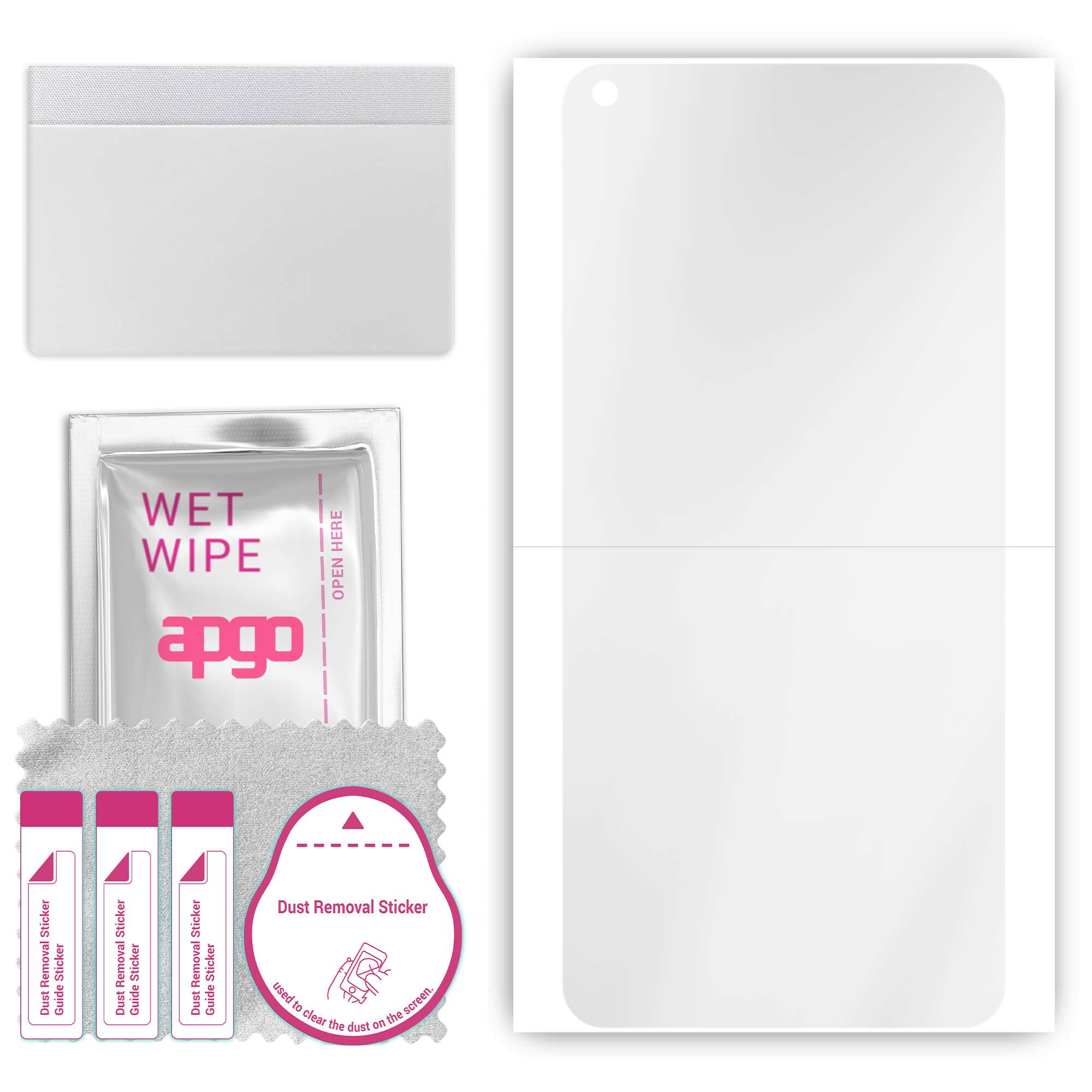 apgo Hydrogel Ultra-Clear Screen Protector для TCL 10 5G UW, гідрогелева плівка, гнучкий, м’який ТПУ з позиціонуючим шаром, легке встановлення
apgo Hydrogel Ultra-Clear Screen Protector для TCL 10 5G UW, гідрогелева плівка, гнучкий, м’який ТПУ з позиціонуючим шаром, легке встановлення