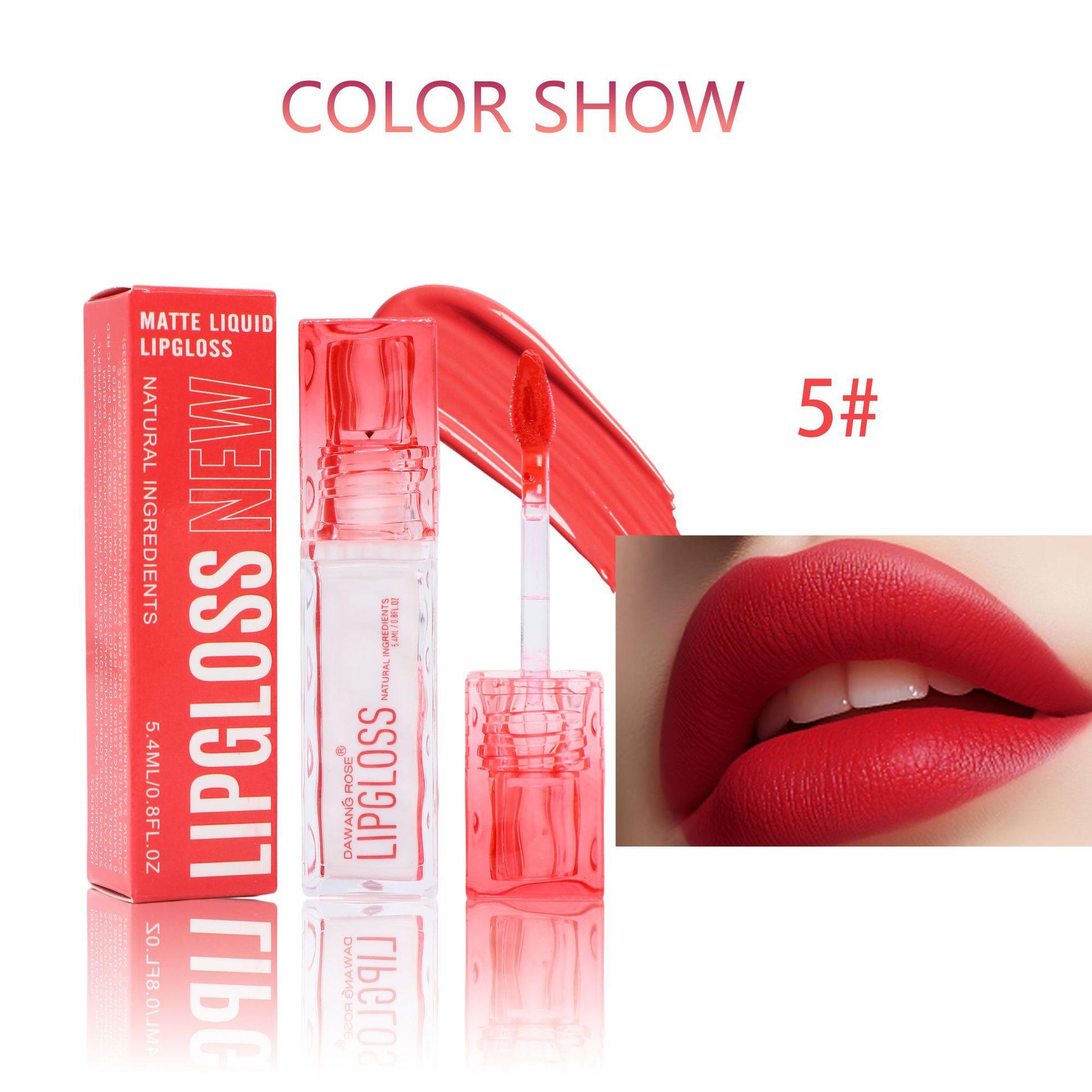 Velvet Lip Glaze Matte White Lipstick Waterproof Long-lasting 05
Velvet Lip Glaze Matte White Lipstick Waterproof Long-lasting 05