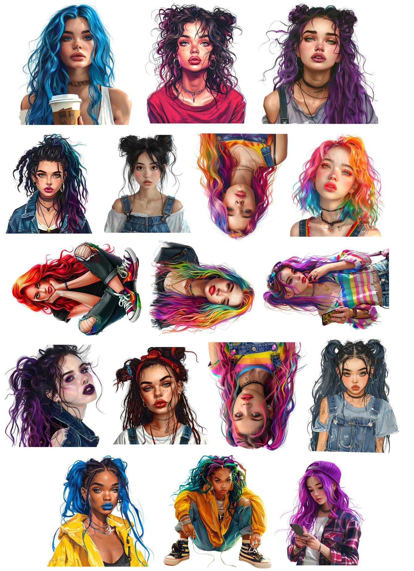 17pcs cute Fashionable, modern, avant-garde girl stickers for Luggage Laptop Skateboard Car Bicycle Decal Pegatinas waterproof белый
17pcs cute Fashionable, modern, avant-garde girl stickers for Luggage Laptop Skateboard Car Bicycle Decal Pegatinas waterproof белый