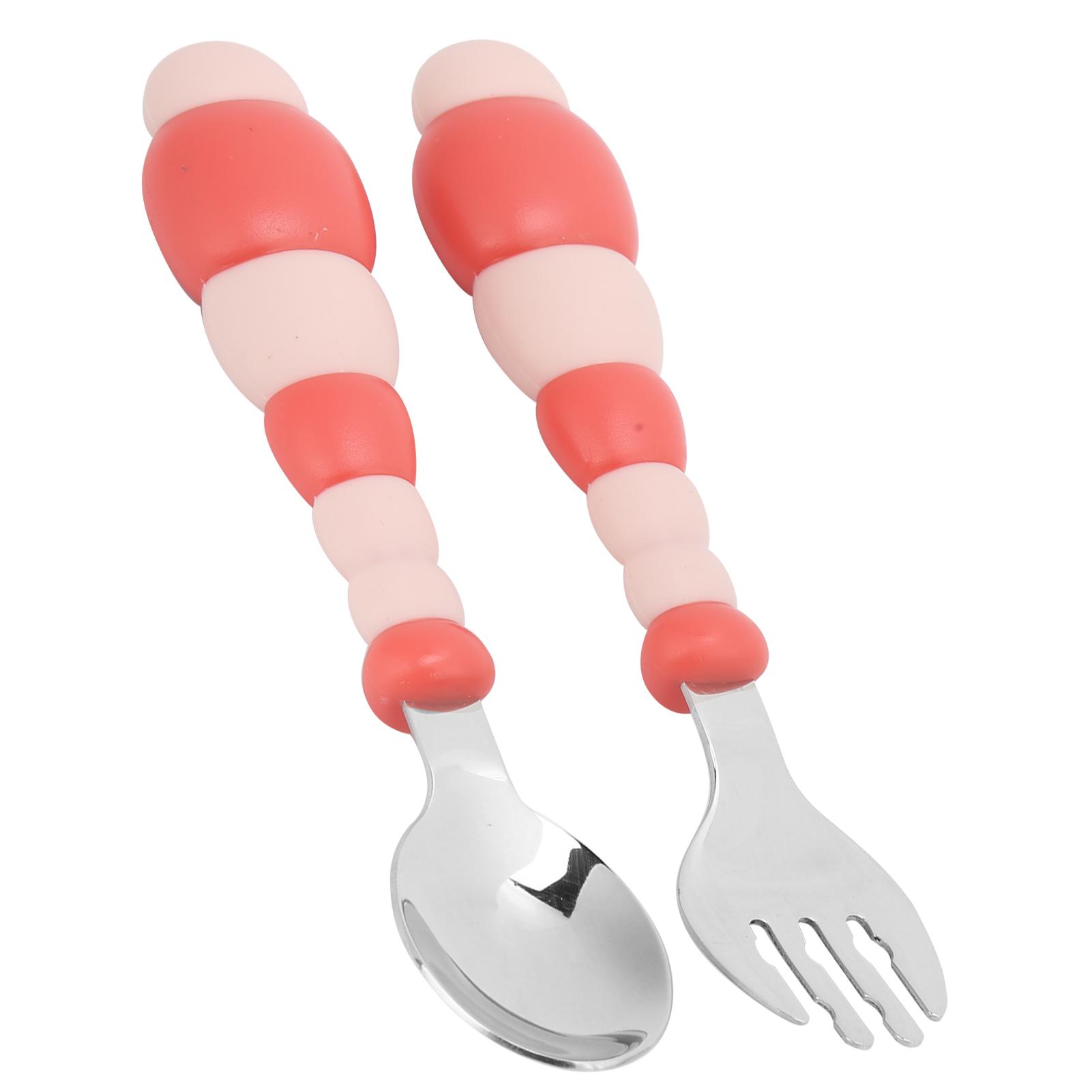 Toddler Utensils Stainless Steel BPA Self Feeding Training Fork Spoon Set for Kids(Red )
Toddler Utensils Stainless Steel BPA Self Feeding Training Fork Spoon Set for Kids(Red )