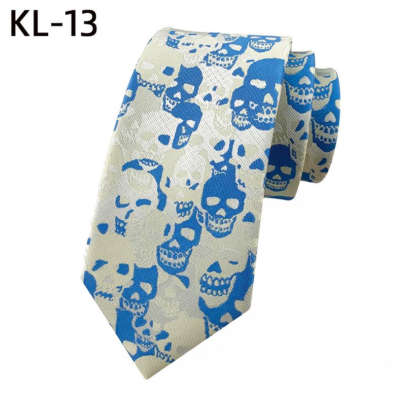 New 1200-Needle 6cm Narrow Skull Halloween Tie
New 1200-Needle 6cm Narrow Skull Halloween Tie