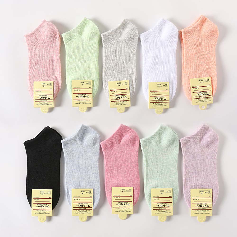 10 Pairs Cotton Women Short Socks Set Hosiery Female Ankle Socks Solid Color Boat Socks Summer 10 Pairs/set
10 Pairs Cotton Women Short Socks Set Hosiery Female Ankle Socks Solid Color Boat Socks Summer 10 Pairs/set