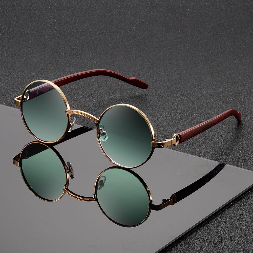 1pc retro round-frame fashion sunglasses with unique wood-grain imitation temple design, unisex, essential for travel
1pc retro round-frame fashion sunglasses with unique wood-grain imitation temple design, unisex, essential for travel