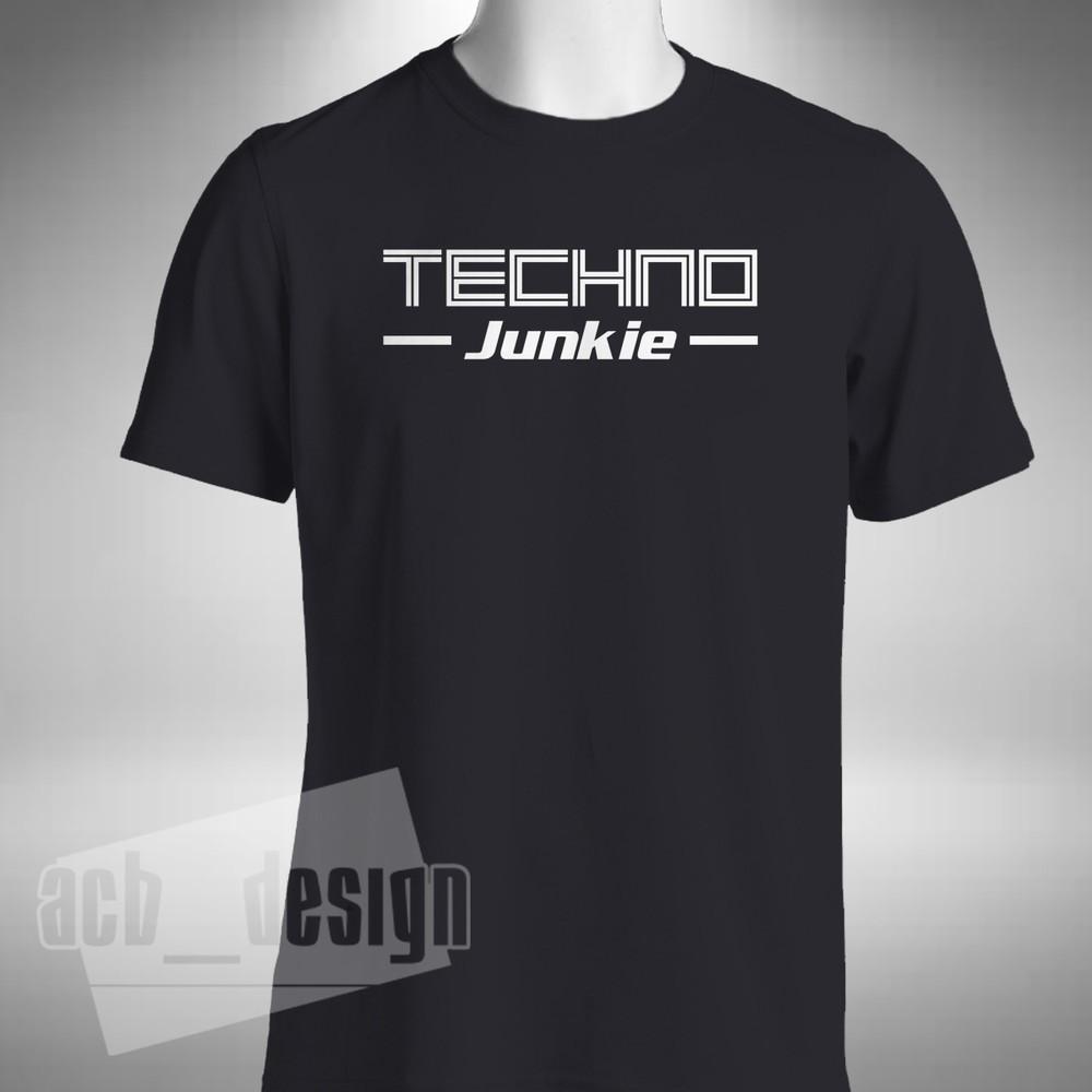 Techno Junkie T Shirt Electronic Dance Rave Music Festival Small to 5XL L
Techno Junkie T Shirt Electronic Dance Rave Music Festival Small to 5XL L