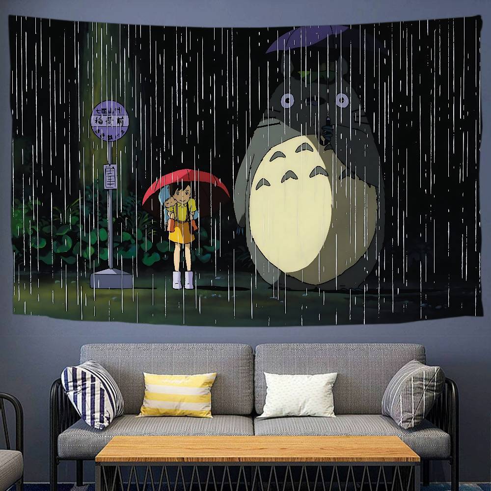 TTotoro Anime Anime Tapestry Hanging Tarot Hippie Wall Rugs Dorm Wall Hanging Sheets Room decoration Dormitory tapestry 74x94cm(29x37in)
TTotoro Anime Anime Tapestry Hanging Tarot Hippie Wall Rugs Dorm Wall Hanging Sheets Room decoration Dormitory tapestry 74x94cm(29x37in)