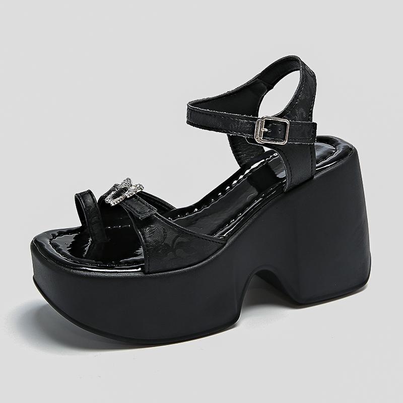 Мода 2024 года, новые летние сандалии для женщин, удобные босоножки на танкетке, повседневная обувь для женщин, гладиаторские туфли Zapatos De Mujer 10 см 33 чёрный
Мода 2024 года, новые летние сандалии для женщин, удобные босоножки на танкетке, повседневная обувь для женщин, гладиаторские туфли Zapatos De Mujer 10 см 33 чёрный