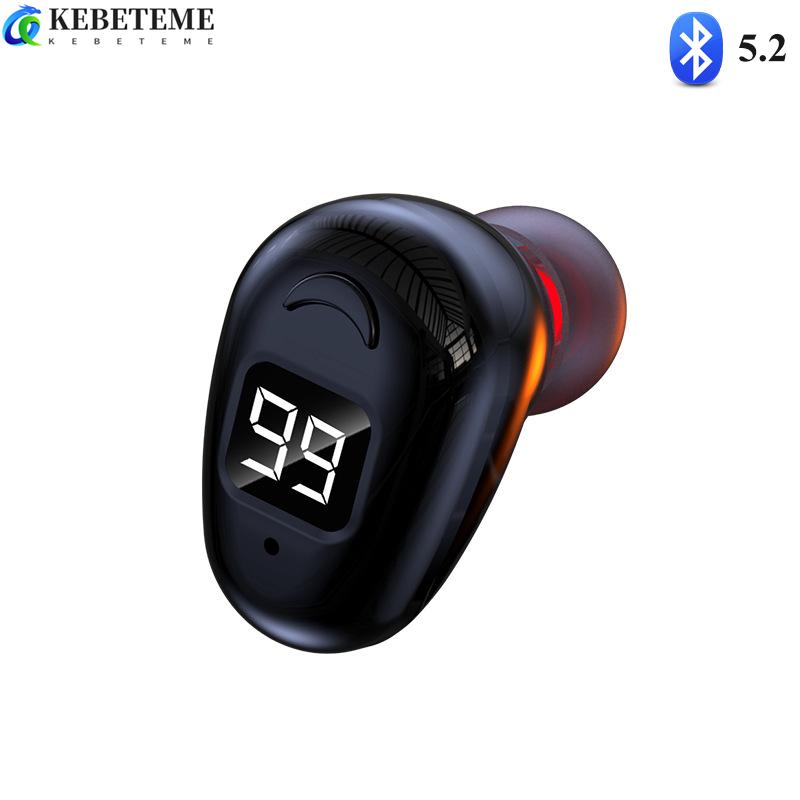 Беспроводная гарнитура Bluetooth 5.2 с дисплеем мощности, бизнес-наушники с микрофоном TWS, игровые наушники, наушники-вкладыши громкой связи
Беспроводная гарнитура Bluetooth 5.2 с дисплеем мощности, бизнес-наушники с микрофоном TWS, игровые наушники, наушники-вкладыши громкой связи