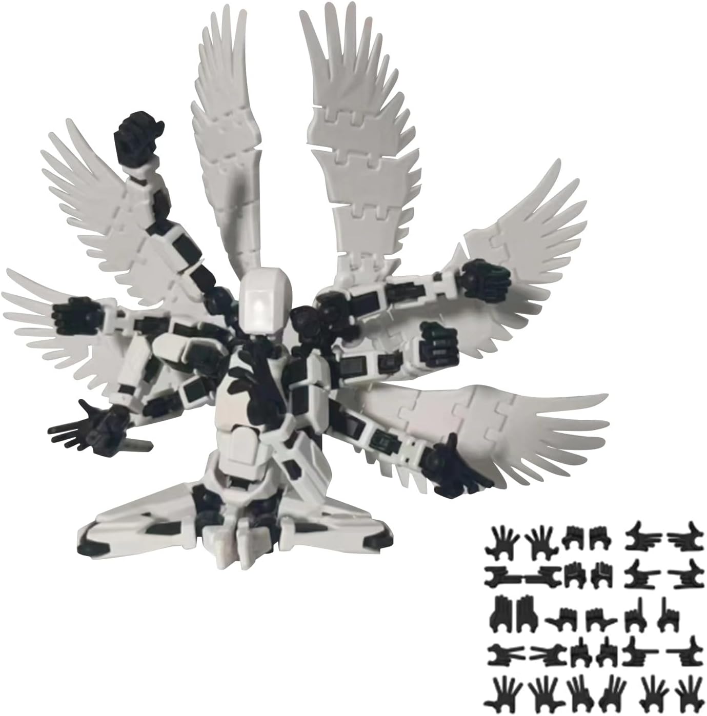 Mythological Figure PVC Model, 3D Printed Multi-Joint Full Body Movable Robot Titan 13, for Stop Motion Animation Adult Desktop Decor
Mythological Figure PVC Model, 3D Printed Multi-Joint Full Body Movable Robot Titan 13, for Stop Motion Animation Adult Desktop Decor