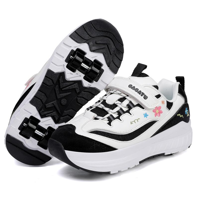 Sneakers Girls Mesh Breathable Roller Skates Female Students Four-wheel Sports 36
Sneakers Girls Mesh Breathable Roller Skates Female Students Four-wheel Sports 36