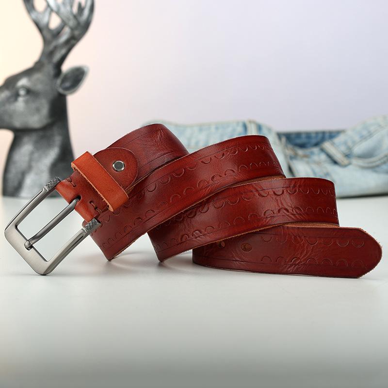 Men S Belt Leather Retro Copper Buckle Belt Men S Medium Green Cowhide Jeans Belt Pin Buckle 110cm коричневый
Men S Belt Leather Retro Copper Buckle Belt Men S Medium Green Cowhide Jeans Belt Pin Buckle 110cm коричневый