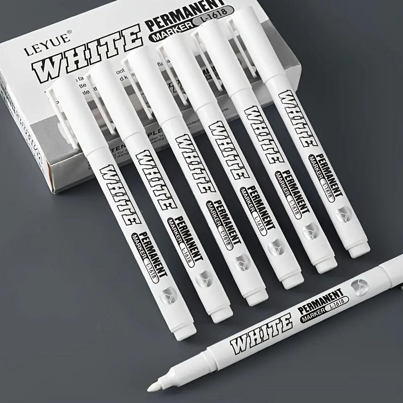 1Pc White Marker Pens Waterproof Ink For Tires Fabric Wood Leather Long-Lasting Graffiti Painting & Art Pens Erasable Gel Pens
1Pc White Marker Pens Waterproof Ink For Tires Fabric Wood Leather Long-Lasting Graffiti Painting & Art Pens Erasable Gel Pens