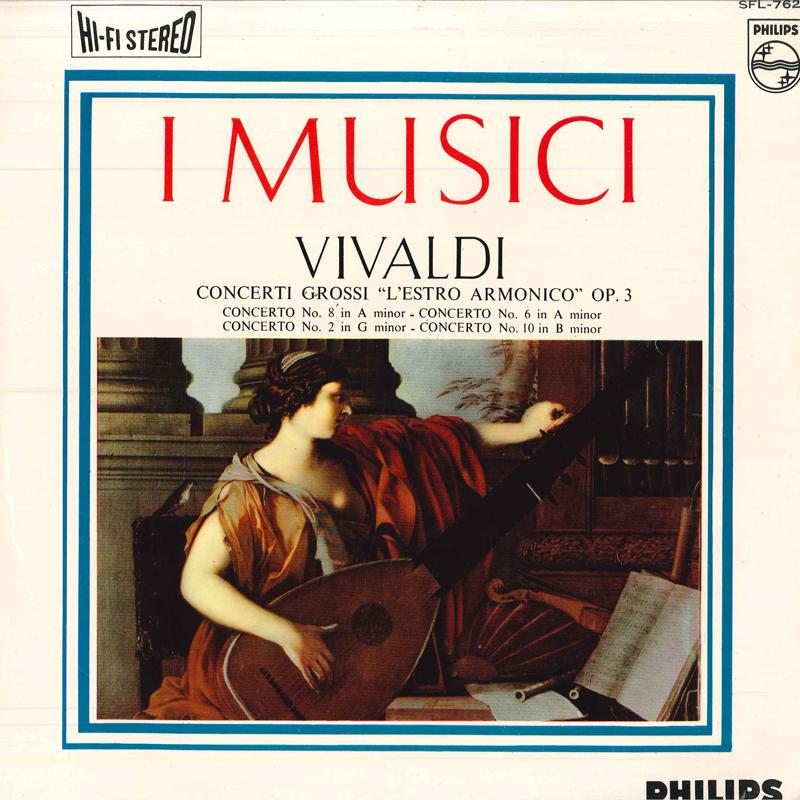 LP Record I MUSICI - Vivaldi:concerti GROSS/Op.3 No.2, 6 SFL7626 PHILIPS Japan Classical Used
LP Record I MUSICI - Vivaldi:concerti GROSS/Op.3 No.2, 6 SFL7626 PHILIPS Japan Classical Used