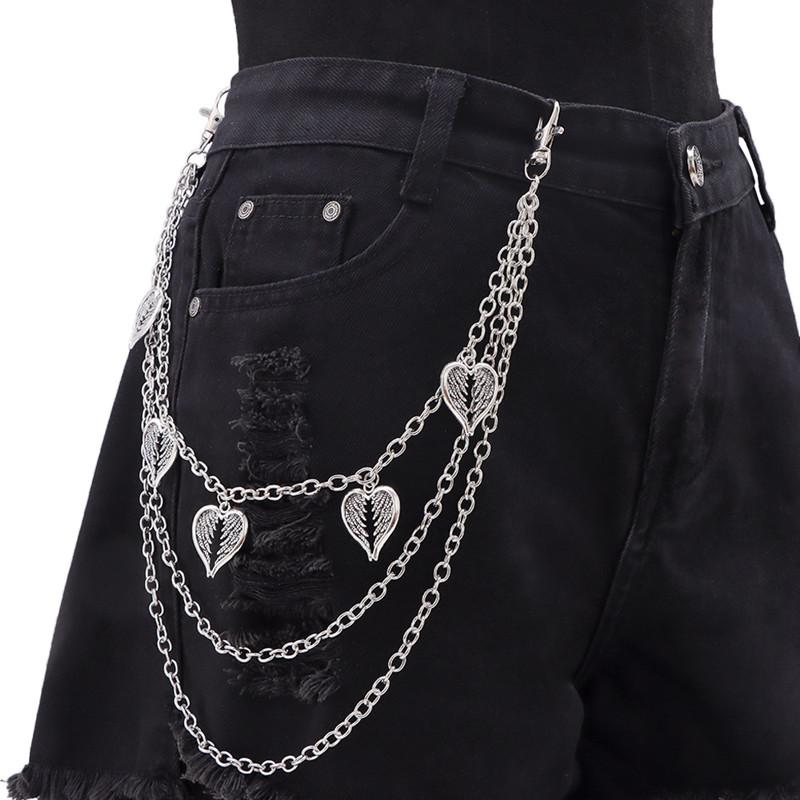 Punk Pants Chain Feather Love Keychains for Men Women Jean Trouser Biker Chains Harajuku Jewelry Gothic Rock Emo Accessories
Punk Pants Chain Feather Love Keychains for Men Women Jean Trouser Biker Chains Harajuku Jewelry Gothic Rock Emo Accessories