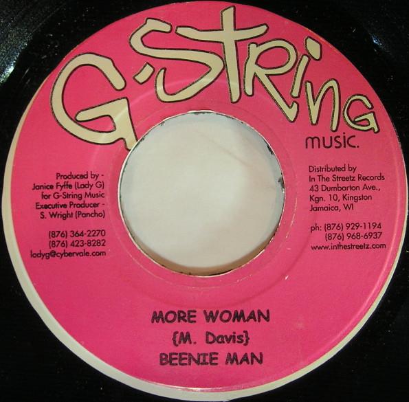 7inch Record BEENIE MAN - More Woman NONE G-String Music 2002 Jamaica Reggae, Ska & Dub Used
7inch Record BEENIE MAN - More Woman NONE G-String Music 2002 Jamaica Reggae, Ska & Dub Used
