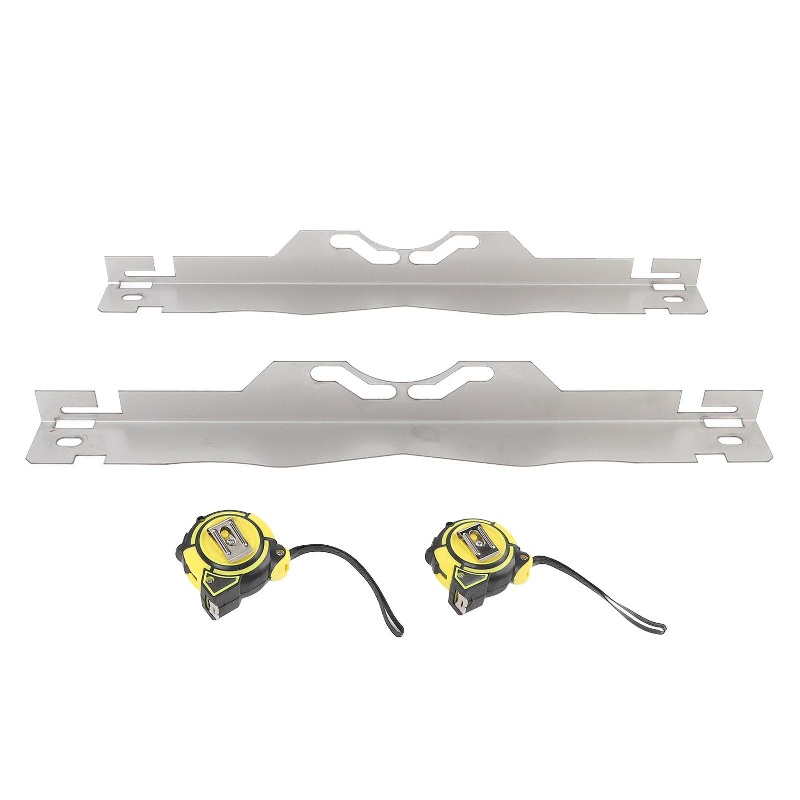 Пластины для инструмента для регулировки развала-схождения колес из нержавеющей стали с 2 шт. 3-метровых рулеток, инструмент для регулировки схождения для всех автомобилей, седанов, внедорожников
Пластины для инструмента для регулировки развала-схождения колес из нержавеющей стали с 2 шт. 3-метровых рулеток, инструмент для регулировки схождения для всех автомобилей, седанов, внедорожников