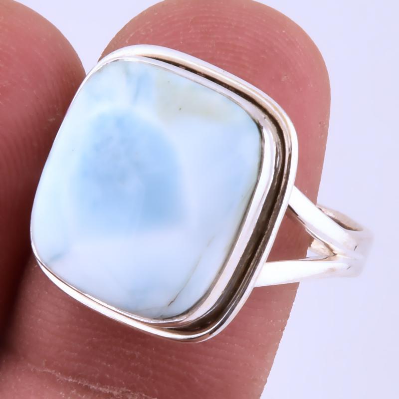 Кольцо из серебра 925 пробы с драгоценным камнем Natural Republic Larimar, размер 9,5 дюйма, размер q6D13
Кольцо из серебра 925 пробы с драгоценным камнем Natural Republic Larimar, размер 9,5 дюйма, размер q6D13
