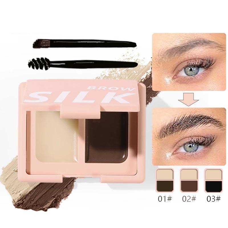 Двоколірна пудра для брів Pudaier Eyebrow Cream Водостійка та стійка до поту Довготривала пудра для брів
Двоколірна пудра для брів Pudaier Eyebrow Cream Водостійка та стійка до поту Довготривала пудра для брів