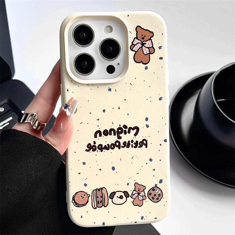 Cookie Bear Apple 16promax Mobile Phone Case 12 Suitable for Iphone15plus Anti-fall 14 Leather Pattern 13mini Apple 16
Cookie Bear Apple 16promax Mobile Phone Case 12 Suitable for Iphone15plus Anti-fall 14 Leather Pattern 13mini Apple 16