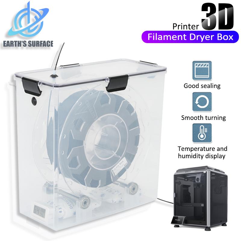 3D Printer Parts Filament Dryer Box Airtight And Moisture-Resistant Real-Time Monitoring for 3D Printer Tools Storage Box Holder
3D Printer Parts Filament Dryer Box Airtight And Moisture-Resistant Real-Time Monitoring for 3D Printer Tools Storage Box Holder