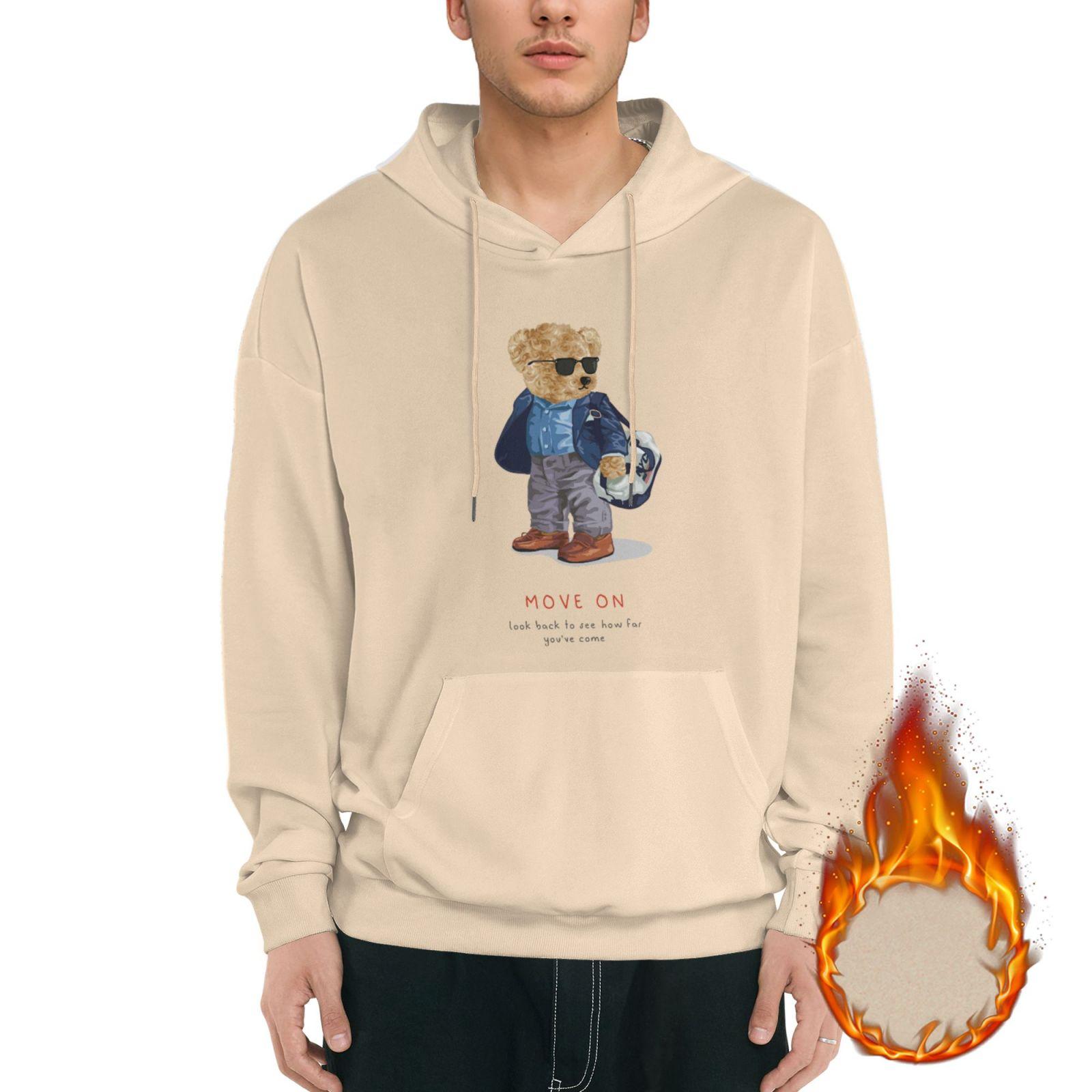 1 шт. Мужская зимняя толстовка-пуловер на мягком флисе, с капюшоном, теплая, повседневная, для носки на улице, уличный стиль, M-3XL XXXL бежевый
1 шт. Мужская зимняя толстовка-пуловер на мягком флисе, с капюшоном, теплая, повседневная, для носки на улице, уличный стиль, M-3XL XXXL бежевый