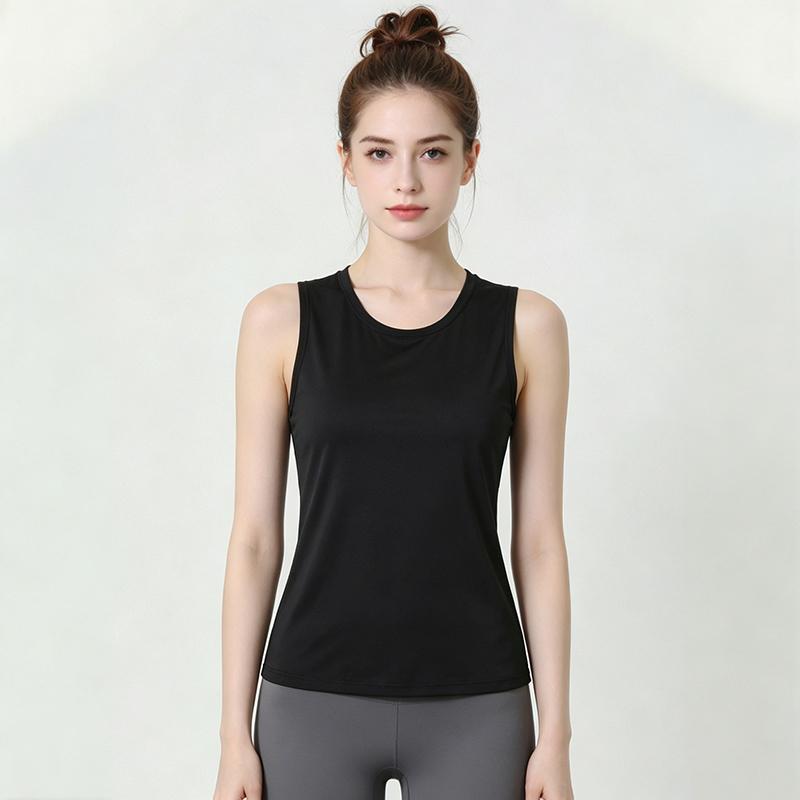 Summer Thin Sleeveless Vest Ice Silk T-shirt Women s Sports Outdoor Short Sleeved Round Neck Quick Drying Top L чёрный
Summer Thin Sleeveless Vest Ice Silk T-shirt Women s Sports Outdoor Short Sleeved Round Neck Quick Drying Top L чёрный
