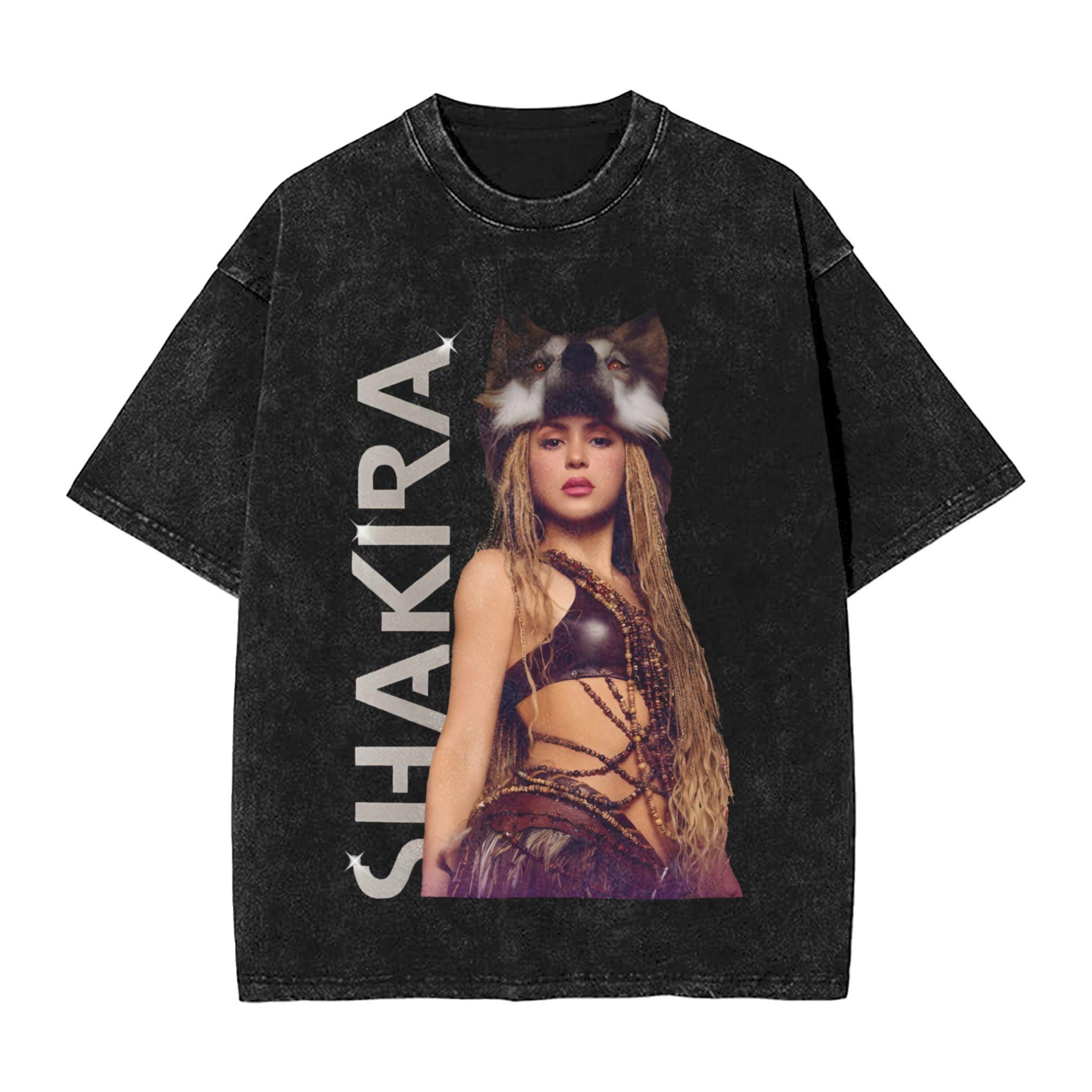 Shakira las mujeres ya no lloran world tour Outfit Washed T Shirts Unisex Women Streetwear Hip Hop TShirts Printed Short Sleeve S
Shakira las mujeres ya no lloran world tour Outfit Washed T Shirts Unisex Women Streetwear Hip Hop TShirts Printed Short Sleeve S