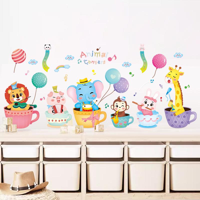 Наклейки с лесными животными, наклейки на стену, детская комната, милые, акварельный стиль, мультяшные декоративные наклейки, самоклеящиеся 60*90
Наклейки с лесными животными, наклейки на стену, детская комната, милые, акварельный стиль, мультяшные декоративные наклейки, самоклеящиеся 60*90