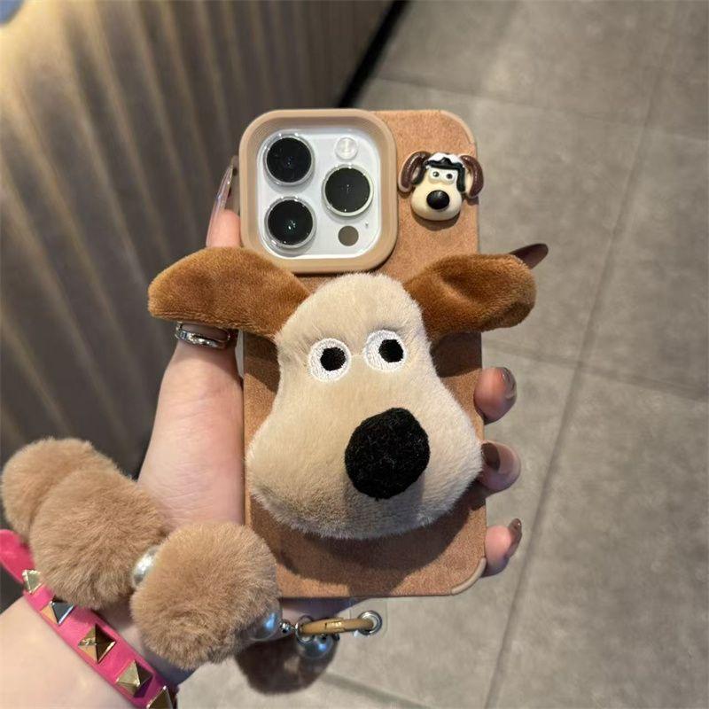 For iPhone 12 13 14 pro 15 16 17 Pro Max phone case cute 3d Brown fluffy dog Case with Hair ball pendant kawaii soft cases For iPhone 12 Pro Max
For iPhone 12 13 14 pro 15 16 17 Pro Max phone case cute 3d Brown fluffy dog Case with Hair ball pendant kawaii soft cases For iPhone 12 Pro Max