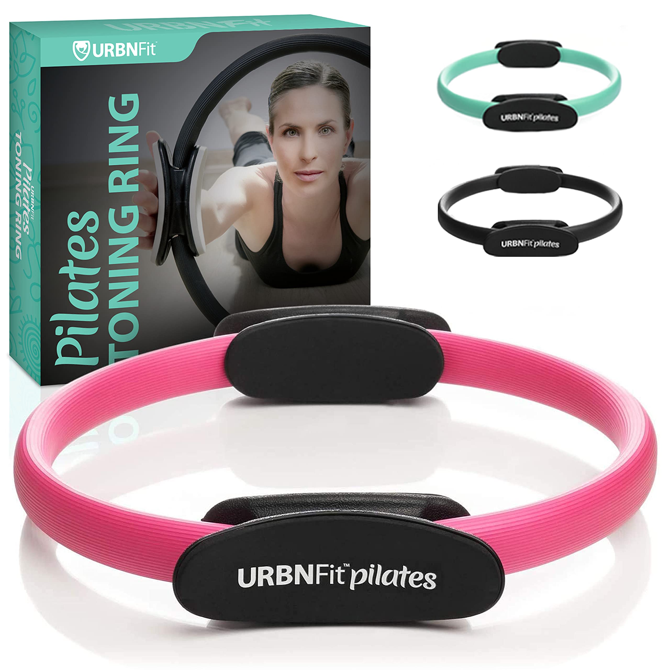 Кольцо для пилатеса URBNFit Magic Circle с двойной подушечкой из пеноматериала для упражнений на внутреннюю поверхность бедра и тазовое дно Кольцо для йоги с бонусным руководством по упражнениям - 12-дюймовые тренировки,
Кольцо для пилатеса URBNFit Magic Circle с двойной подушечкой из пеноматериала для упражнений на внутреннюю поверхность бедра и тазовое дно Кольцо для йоги с бонусным руководством по упражнениям - 12-дюймовые тренировки,