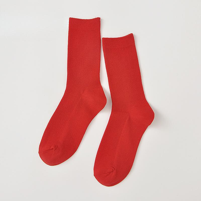 Женские весенне-осенние винтажные однотонные хлопковые носки-гольфы в вертикальную полоску 1 pair ярко-красный
Женские весенне-осенние винтажные однотонные хлопковые носки-гольфы в вертикальную полоску 1 pair ярко-красный