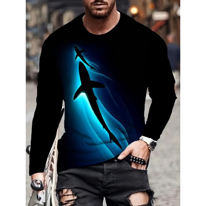 Fashionable 3D printed men s casual round neck long sleeved T-shirt 5XL
Fashionable 3D printed men s casual round neck long sleeved T-shirt 5XL