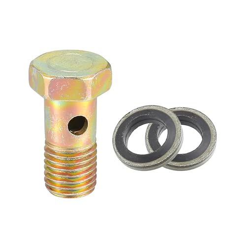 Адаптер болта тормозной магистрали турбокомпрессора ABSOPRO M10x1.25 Резьба 25 мм Длина Комплект фитингов для тормозов с двойным болтом для топливной масляной системы с шайбой
Адаптер болта тормозной магистрали турбокомпрессора ABSOPRO M10x1.25 Резьба 25 мм Длина Комплект фитингов для тормозов с двойным болтом для топливной масляной системы с шайбой