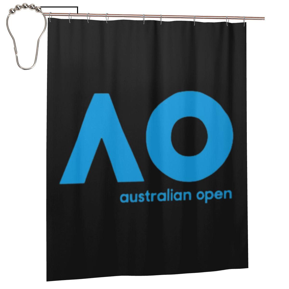 Australian Open Ao (Blue Version) Shower Curtain Bathroom Polyester Waterproof Bath Curtains With Hooks W60H190(CM)-1 Pcs
Australian Open Ao (Blue Version) Shower Curtain Bathroom Polyester Waterproof Bath Curtains With Hooks W60H190(CM)-1 Pcs