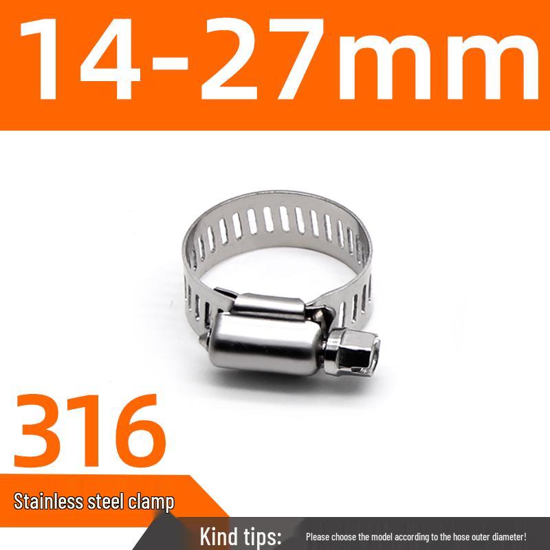 316 Stainless Steel Quick Release Hose Clamp for Pipe Fixing
316 Stainless Steel Quick Release Hose Clamp for Pipe Fixing