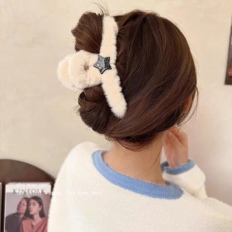 Корейская версия заколки-краба Мао Мао, заколка-акула большая, премиальные аксессуары для волос, плюшевая заколка niIIu в стиле Майяр белый
Корейская версия заколки-краба Мао Мао, заколка-акула большая, премиальные аксессуары для волос, плюшевая заколка niIIu в стиле Майяр белый