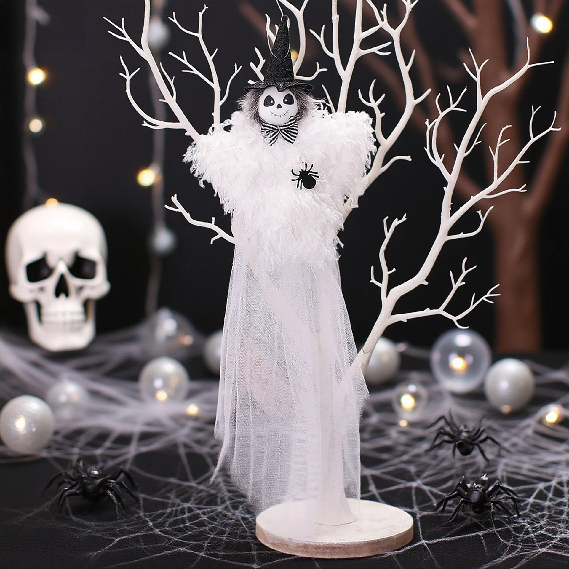 Хэллоуин, Реквизит для украшения площадки, Ведьмы, Фигурки белых привидений, Подвески из марлевого платья, Реквизит для витрины, Украшения для вечеринки
Хэллоуин, Реквизит для украшения площадки, Ведьмы, Фигурки белых привидений, Подвески из марлевого платья, Реквизит для витрины, Украшения для вечеринки