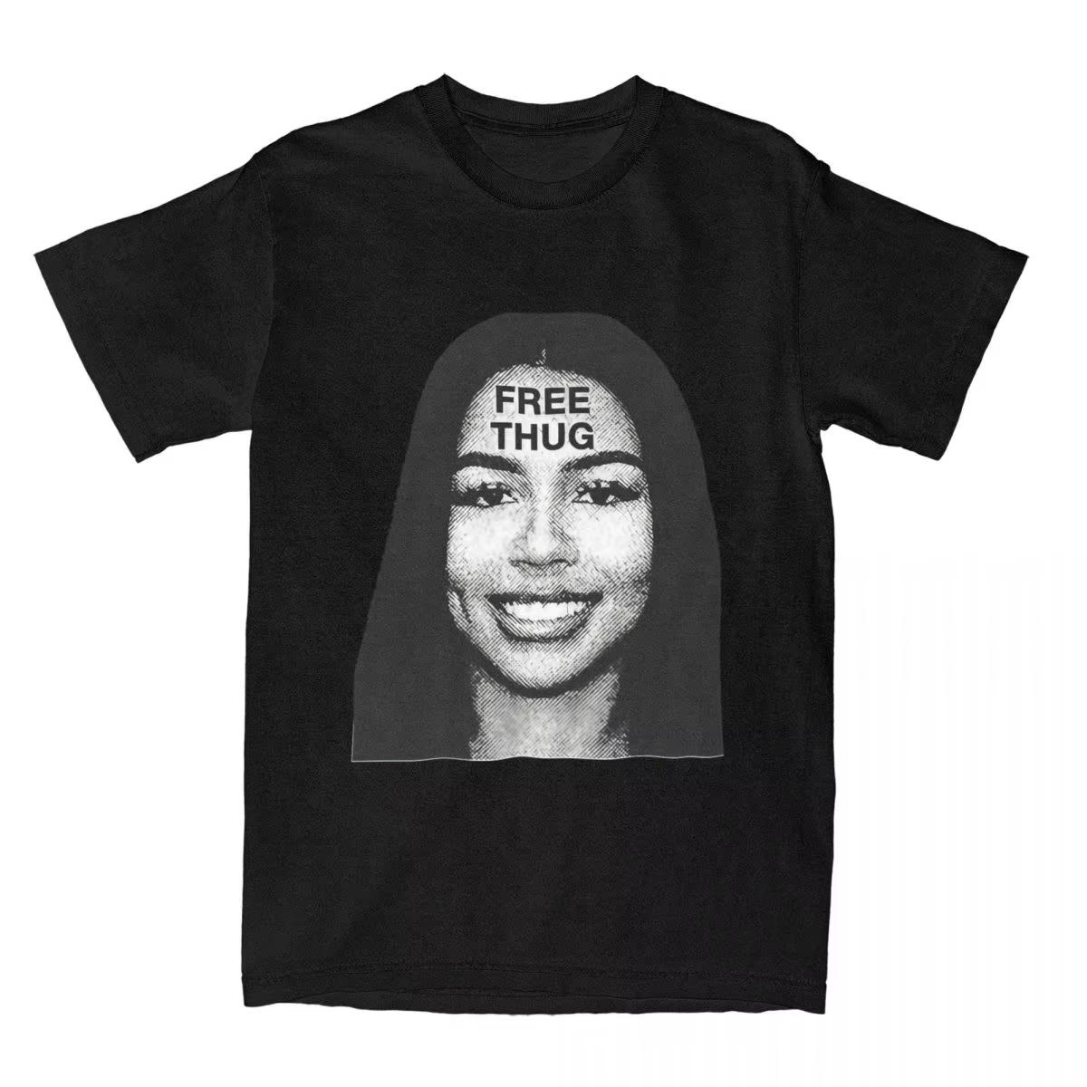 Репер Mariah FREE Thug Slime Футболка для чоловіків жінок Чиста бавовна Мода для чоловічої футболки The Scientist Футболки Одяг Великий розмір XL
Репер Mariah FREE Thug Slime Футболка для чоловіків жінок Чиста бавовна Мода для чоловічої футболки The Scientist Футболки Одяг Великий розмір XL