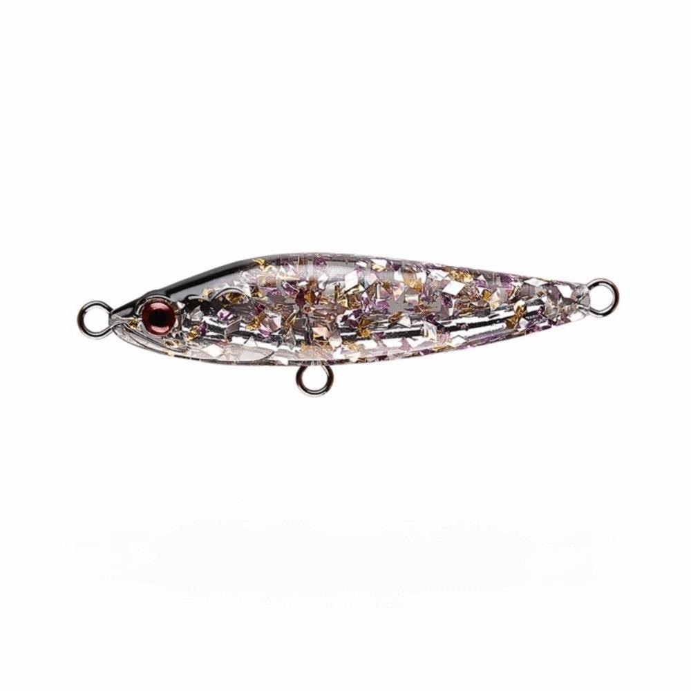New Resin Fishing Lures Weighted 7cm 17g Swimbait without Hook Laser Reflective Fishing Bait Fishing фиолетовый
New Resin Fishing Lures Weighted 7cm 17g Swimbait without Hook Laser Reflective Fishing Bait Fishing фиолетовый