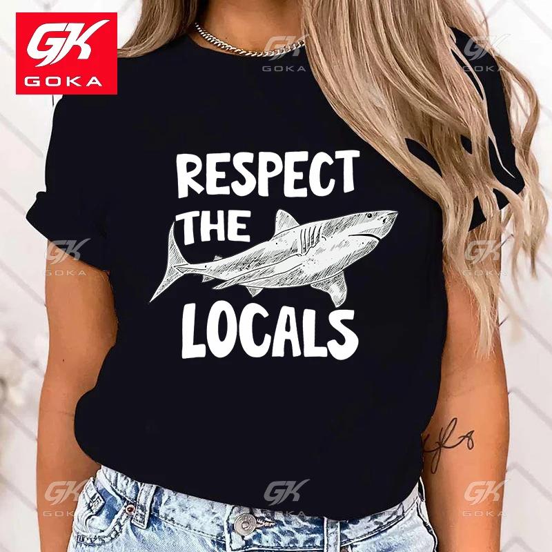Premium Cotton T Shirt Fashion Protect The Ocean Protect The Locals Printed T Shirts Retro Style Women Tops Tees Unisex T Shirts 3XL
Premium Cotton T Shirt Fashion Protect The Ocean Protect The Locals Printed T Shirts Retro Style Women Tops Tees Unisex T Shirts 3XL