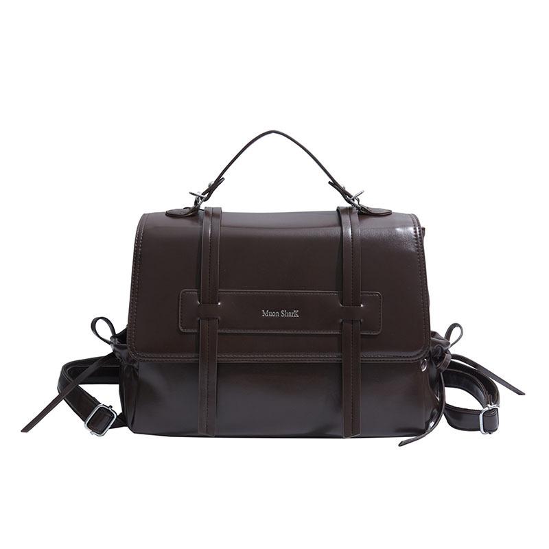 Женский рюкзак для колледжа, мягкая кожаная сумка через плечо, многофункциональная сумка кофейный
Женский рюкзак для колледжа, мягкая кожаная сумка через плечо, многофункциональная сумка кофейный