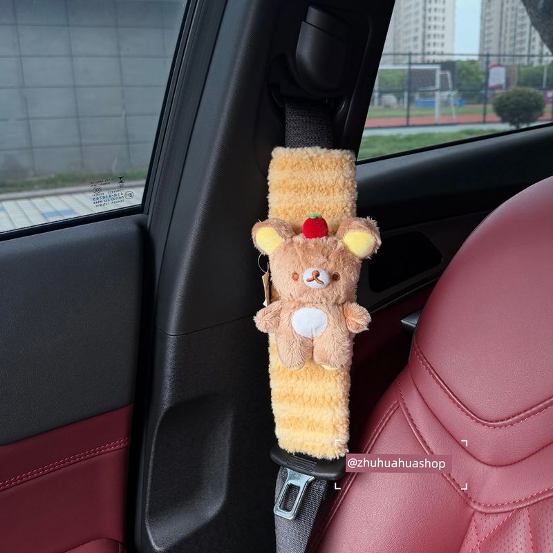 Cute Plush Rilakkuma Car Seatbelt Shoulder Pad Car Decoration Interior Decoration New Car Gift Rilakkuma Shoulder Strap
Cute Plush Rilakkuma Car Seatbelt Shoulder Pad Car Decoration Interior Decoration New Car Gift Rilakkuma Shoulder Strap