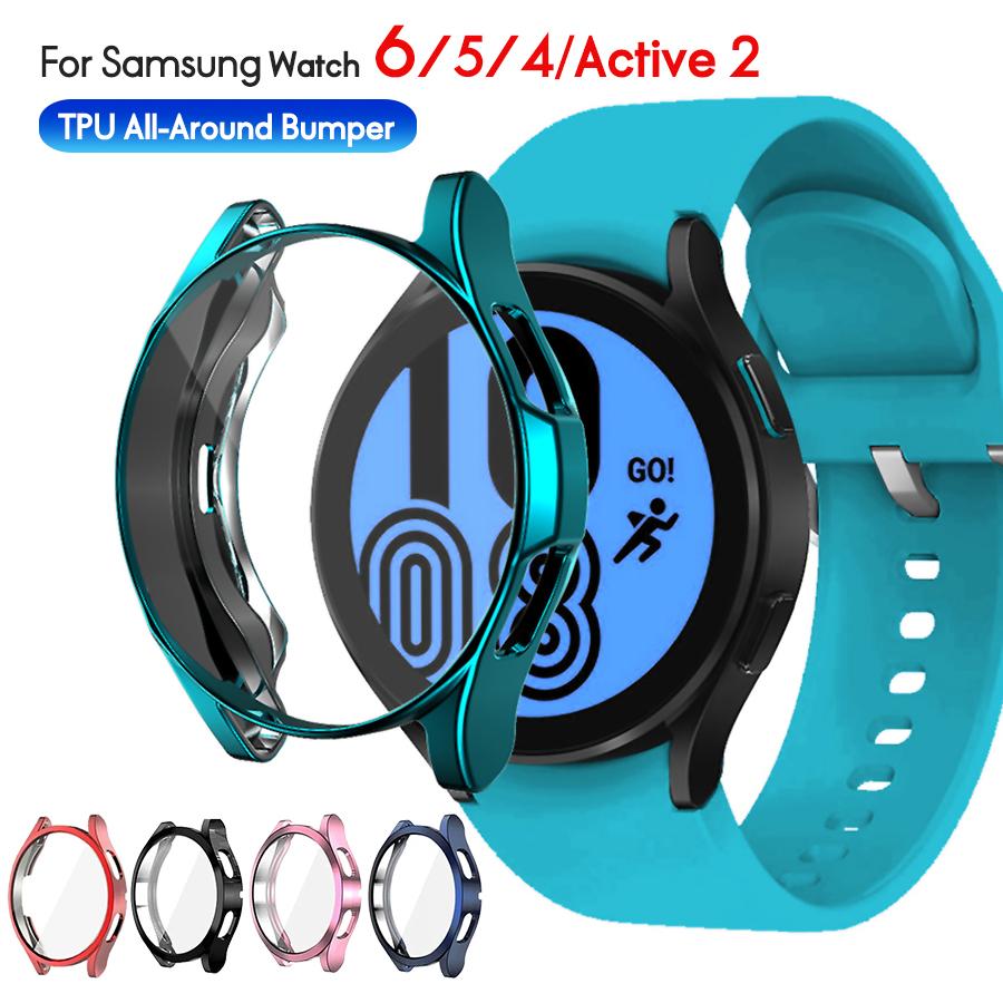Чехол для часов для Samsung Galaxy Watch 4, 5, 6, 40 мм, 44 мм, защитная пленка для экрана, универсальный бампер из ТПУ, защитный чехол для Samsung Active 2
Чехол для часов для Samsung Galaxy Watch 4, 5, 6, 40 мм, 44 мм, защитная пленка для экрана, универсальный бампер из ТПУ, защитный чехол для Samsung Active 2