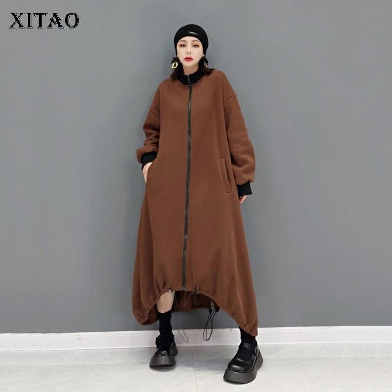 XITAO Нерегулярный большой размер Траншея Мода Чернила и стирка Принт Женщины Осень Зима Новый Свободный Рисунок Нить Все матч пальто GWJ1789
XITAO Нерегулярный большой размер Траншея Мода Чернила и стирка Принт Женщины Осень Зима Новый Свободный Рисунок Нить Все матч пальто GWJ1789