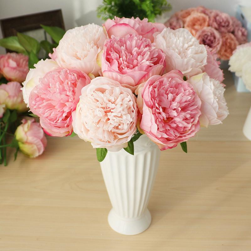 2Pcs 5Heads Silk Peony Fake Flower for Wedding Home Office Party Hotel Window Sill Decoration Table Floral Arrangement
2Pcs 5Heads Silk Peony Fake Flower for Wedding Home Office Party Hotel Window Sill Decoration Table Floral Arrangement