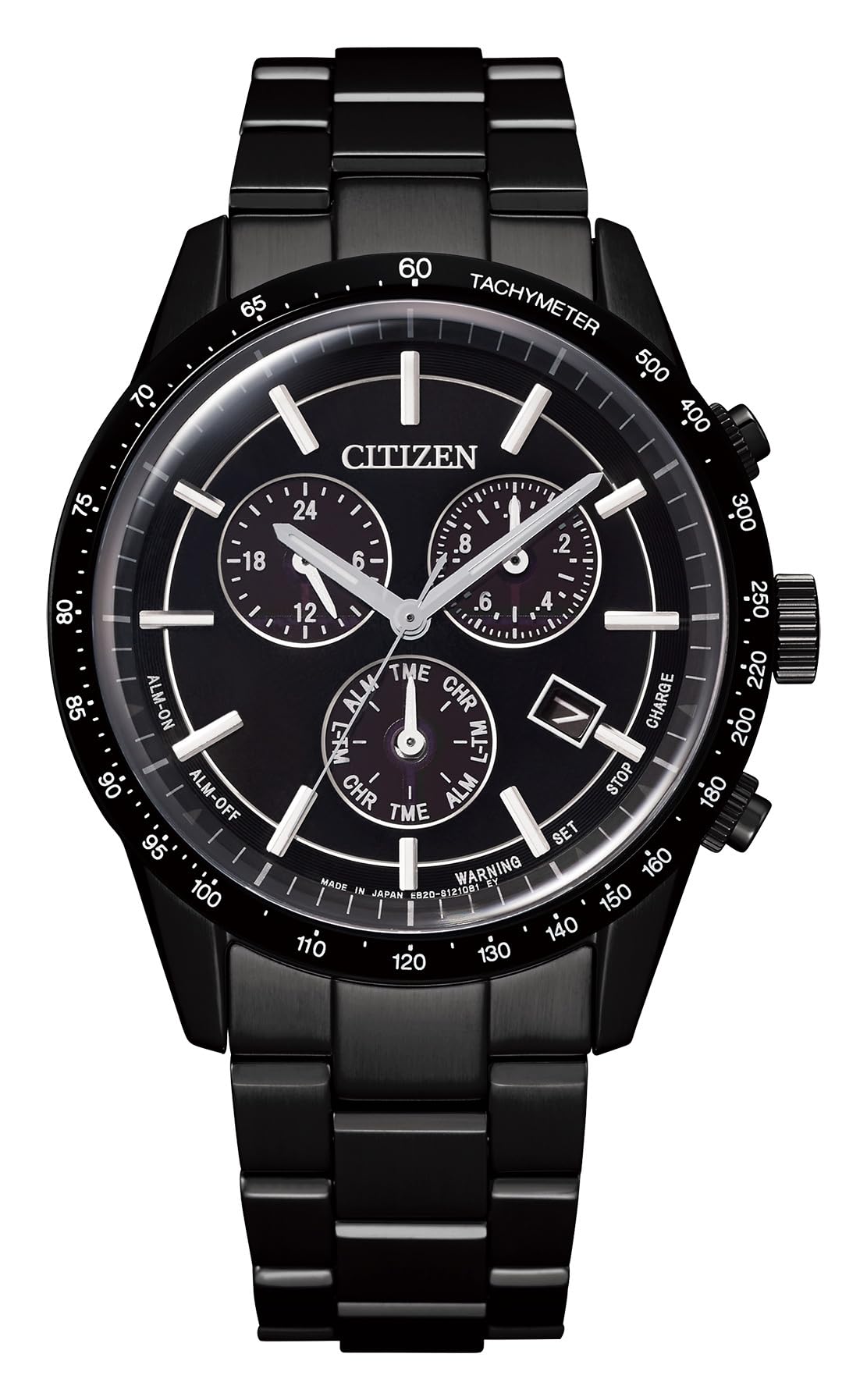 Citizen Collection Eco-Drive Metal Face All Black Watch BL5495-56E Men s
Citizen Collection Eco-Drive Metal Face All Black Watch BL5495-56E Men s